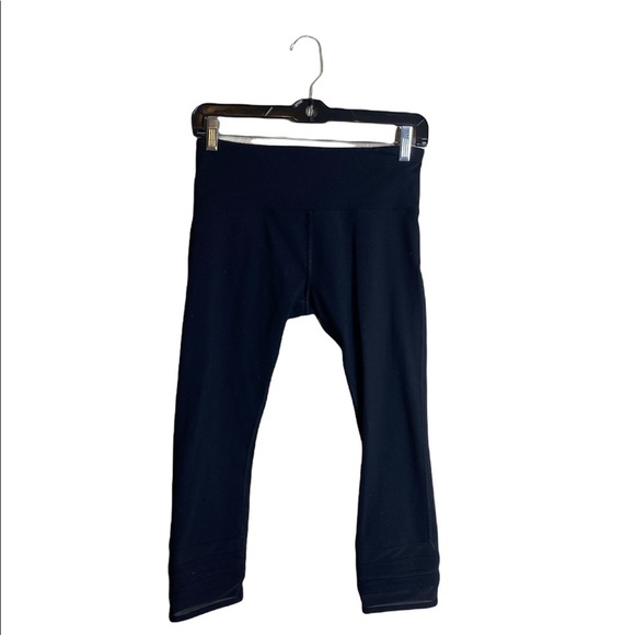 Lorna Jane High Waist Mesh Capri Leggings Small - Picture 1 of 8